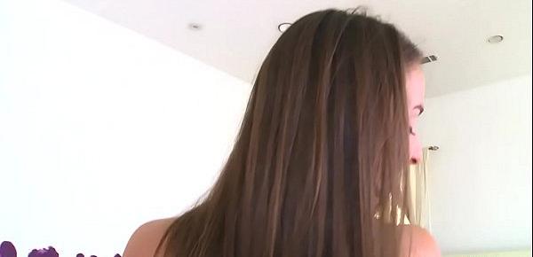  Roundass babe POV drilled from behind